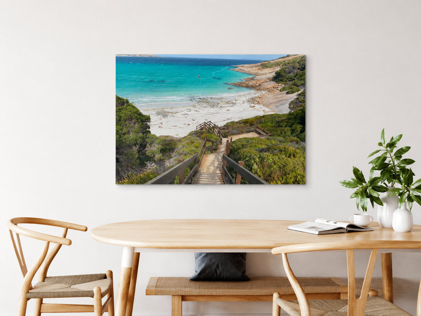 Blue Haven Beach Boardwalk